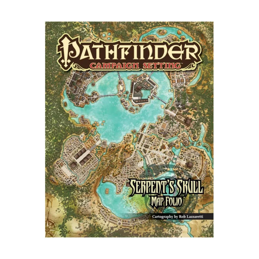 

Фолио с картами — Змеиный череп, Pathfinder Roleplaying Game (1st Edition) - Campaign Setting - Map Folios