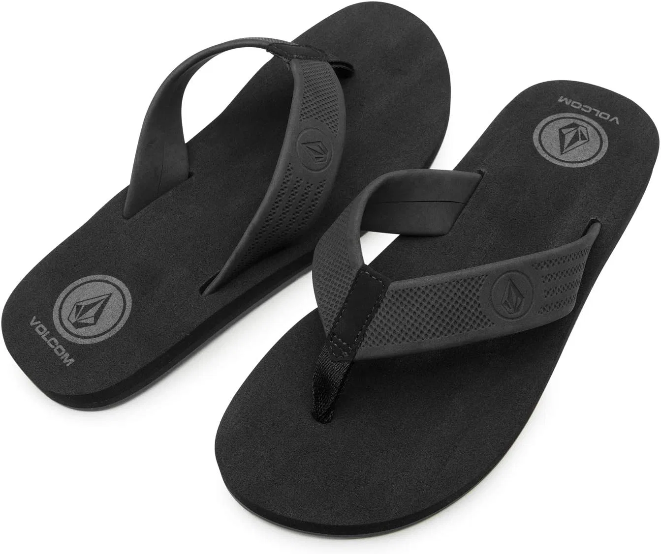 Сандалии с пеной для стопы Volcom, Black Destructo