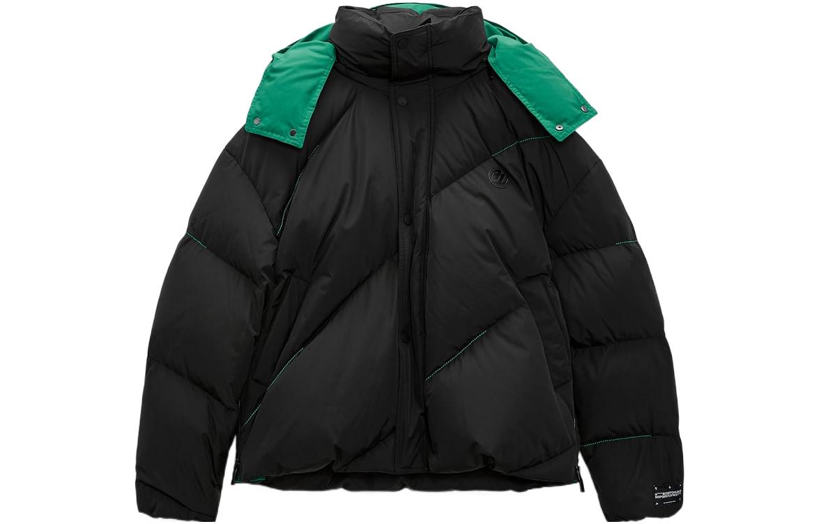 

X Zara Oversized Puffer Jacket ADER ERROR, черный