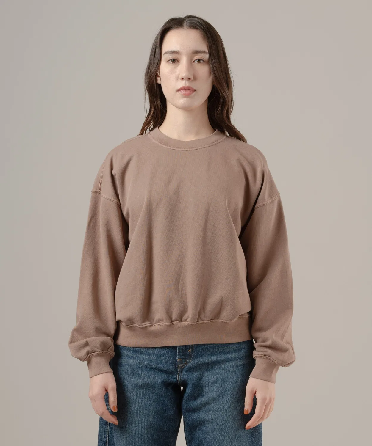 Свитшот винтажный Levi's хлопковый коричневый