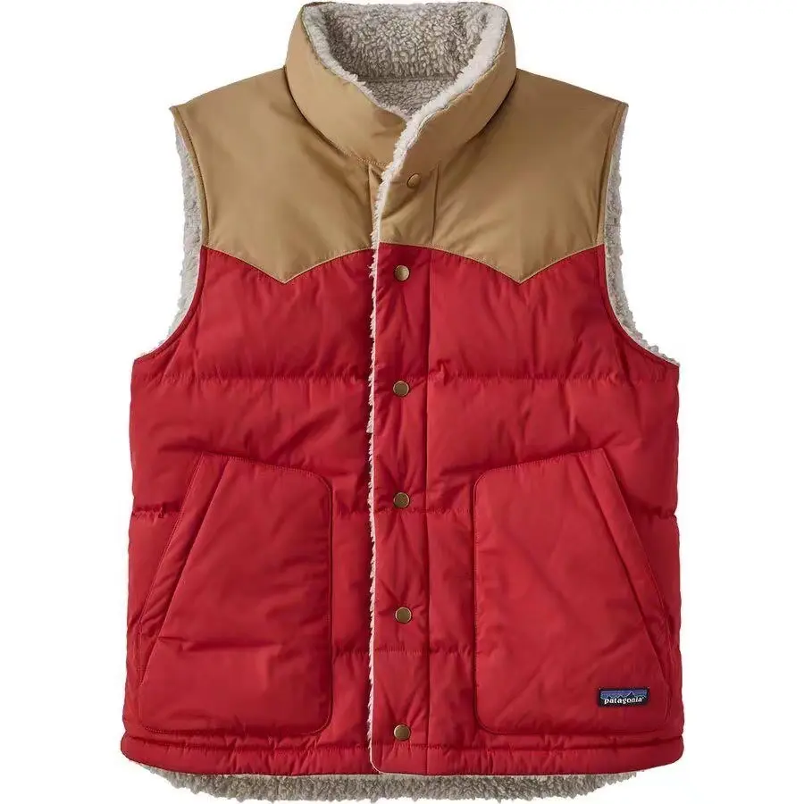 

Patagonia Мужской пуховый жилет, Touring Red