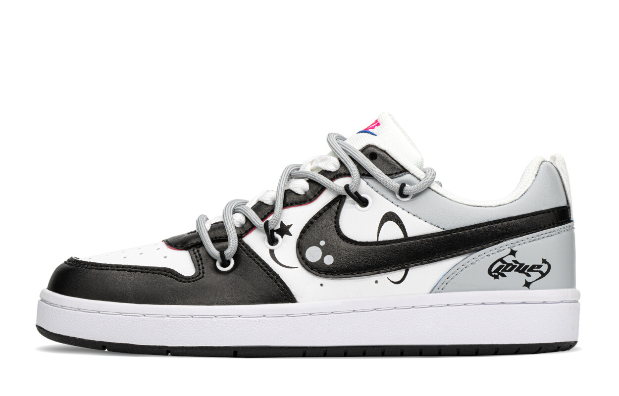 

Женские кроссовки для скейтбординга Nike Court Borough Low, Black/White/Gray