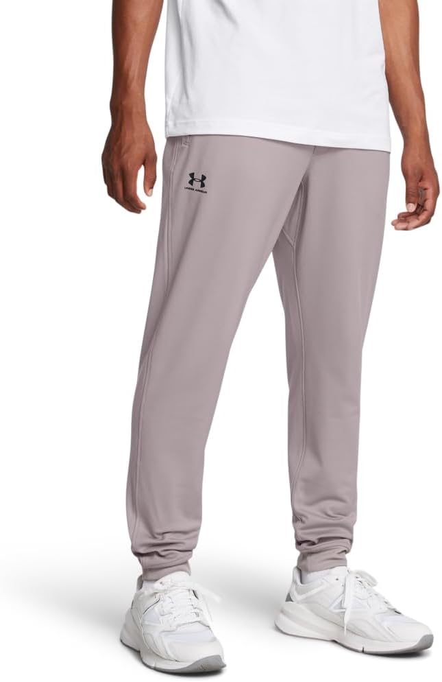 

Under Armour мужские спортивные трикотажные джоггеры, (015) Tetra Gray/Black