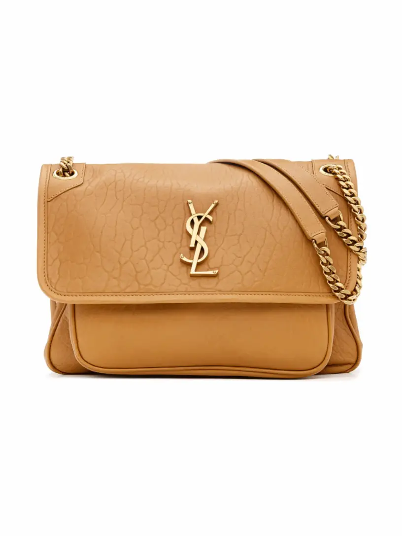 

Сумка через плечо Niki Medium Saint Laurent, бежевый