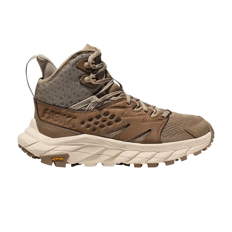 Кроссовки HOKA Wmns Anacapa Breeze Mid 'Dune Eggnog', коричневый