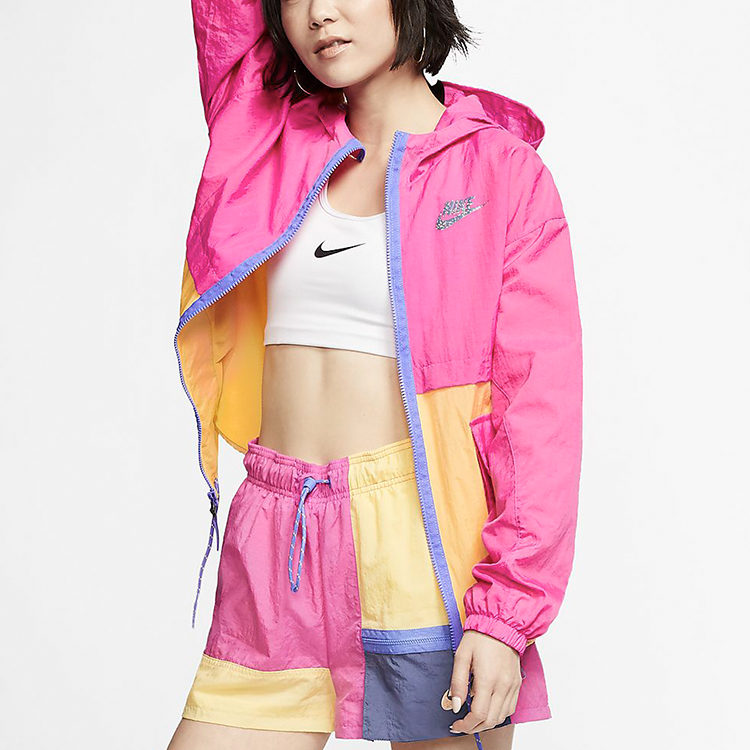Куртка Icon Clash для женщин Flame Pink Nike — фото 4