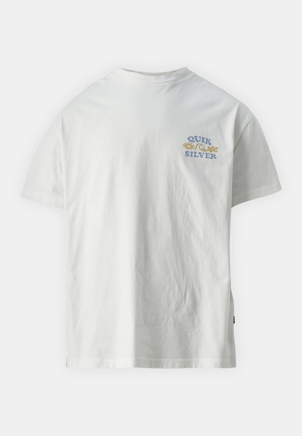 

Футболка с принтом Lifes Unisex Quiksilver, устричный белый