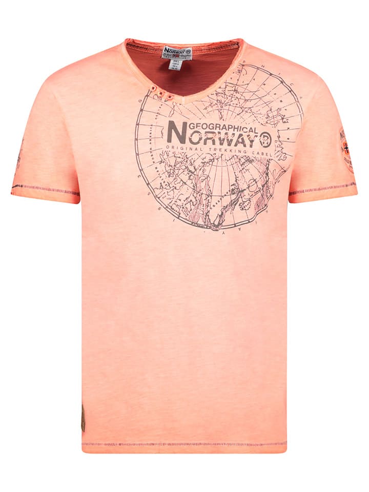 

Футболка Jimperable Geographical Norway, оранжевый