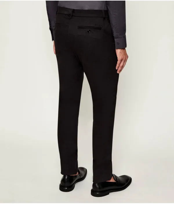 Брюки чинос Slim fit Calvin Klein, черный — фото 4