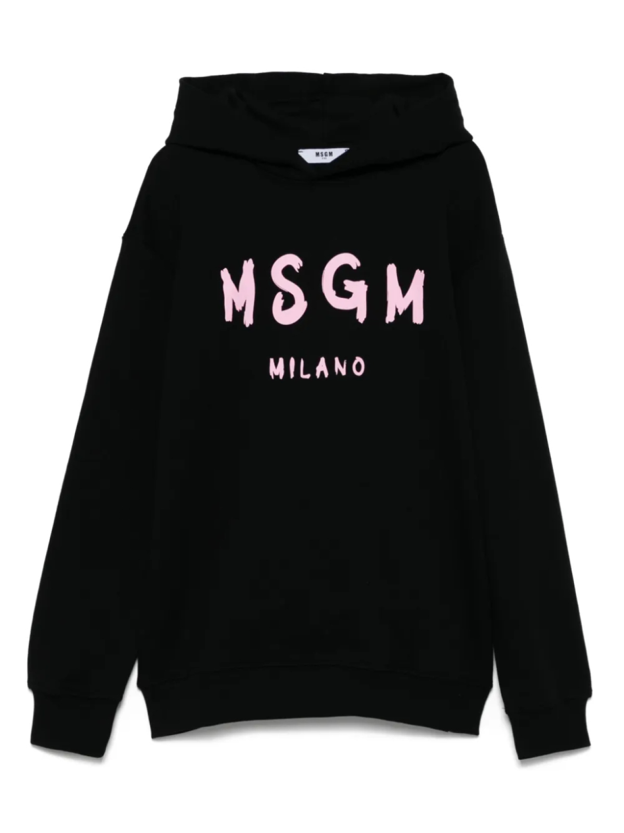 

MSGM Kids худи с логотипом, черный