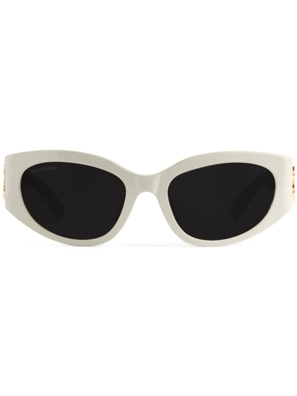 

Balenciaga Eyewear солнцезащитные очки Bossy в круглой оправе, белый