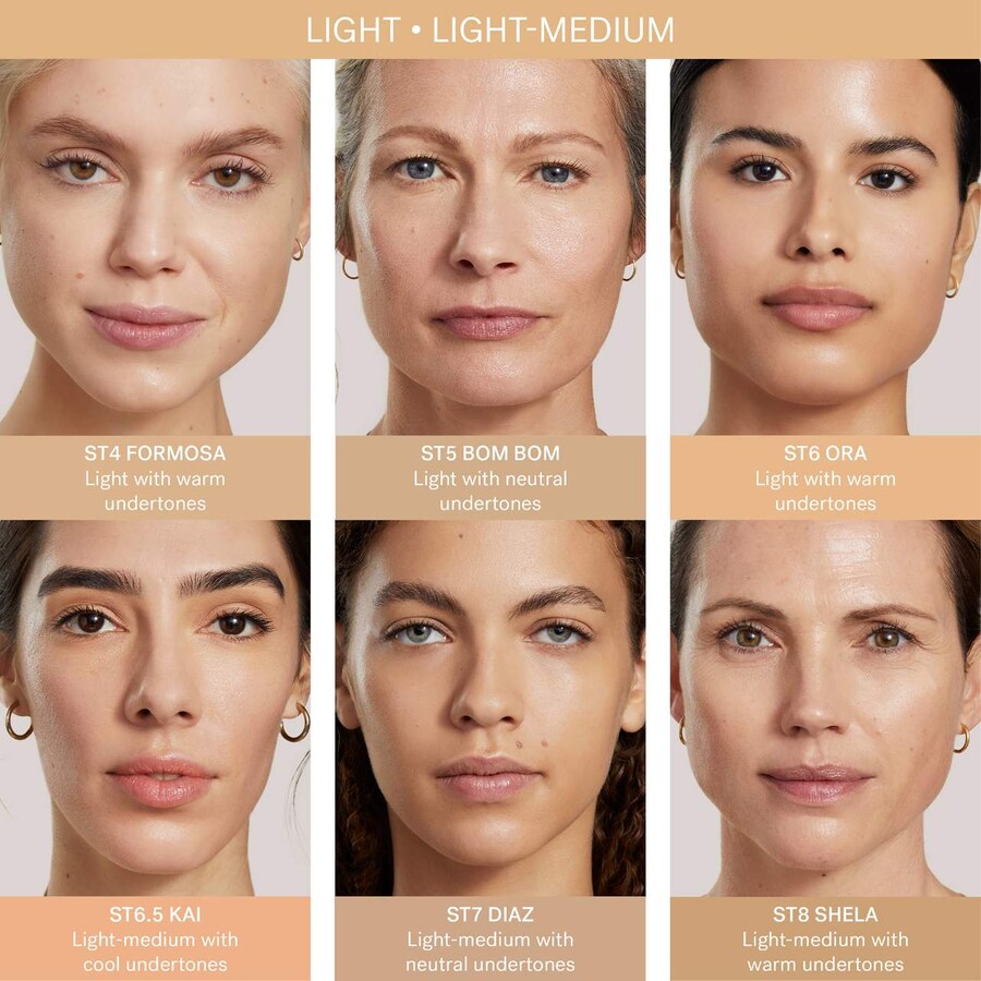 Тональный крем-сыворотка Super Serum Skin Tint SPF 40 - без отдушек. ILIA, 1 oz /30 mL, Kai ST6.5 — фото 4