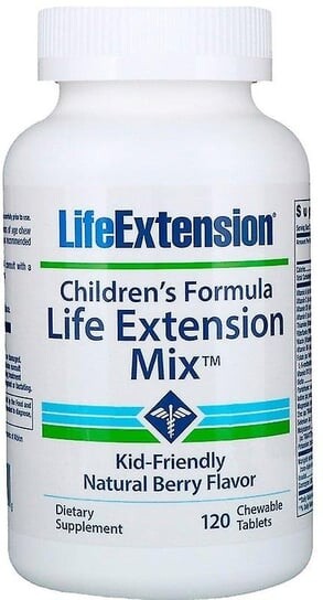 

Life Extension, Смесь витаминов и минералов для детей, 120 таблеток