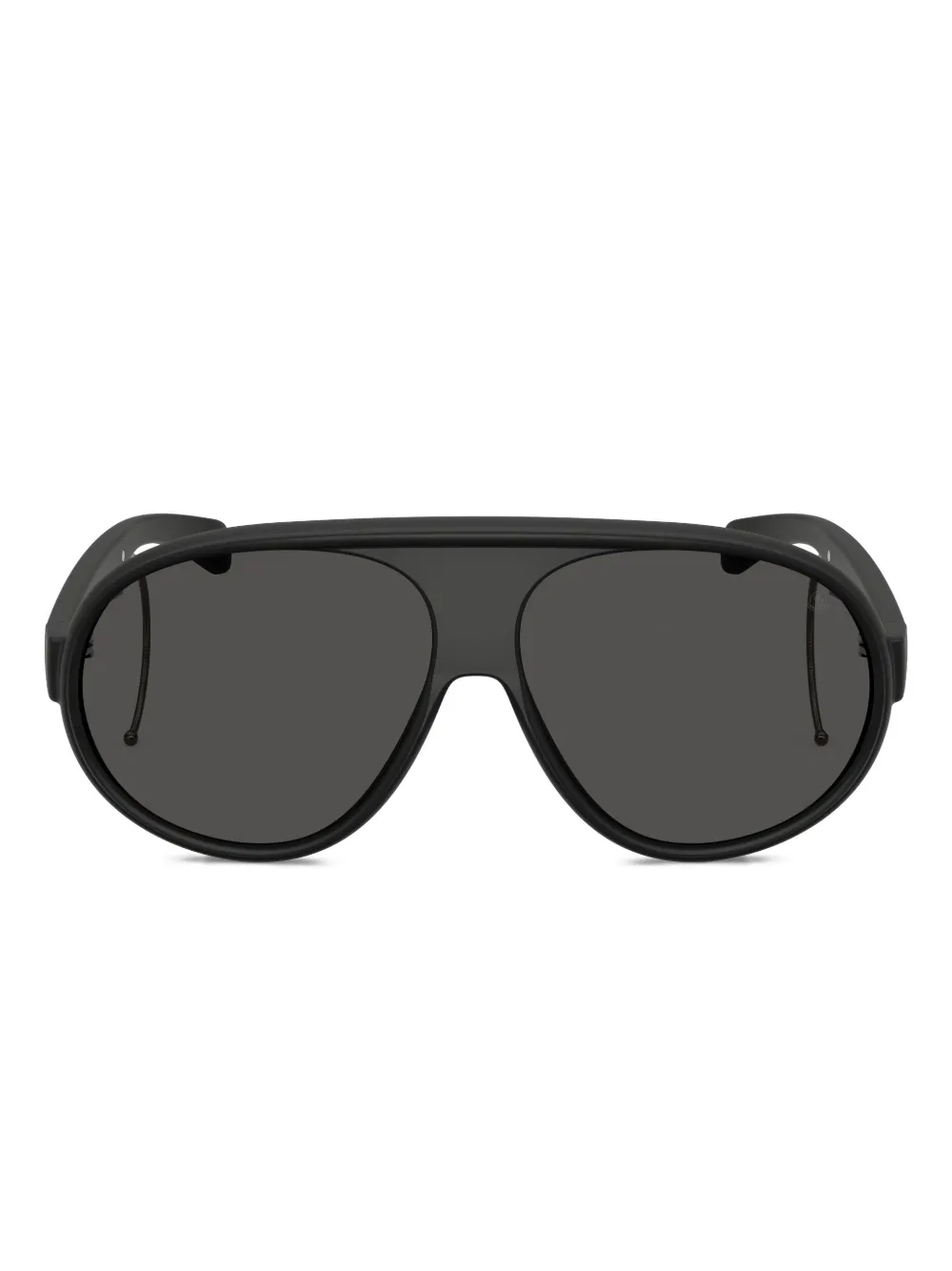 

Солнцезащитные очки в оправе «пилот» Moncler Eyewear, черный