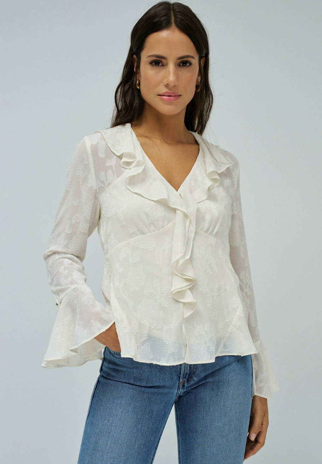 

Блуза REGULAR Salsa Jeans, бежевый