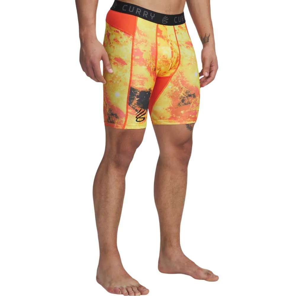 

Шорты Under Armour Curry HeatGear Printed, желтый