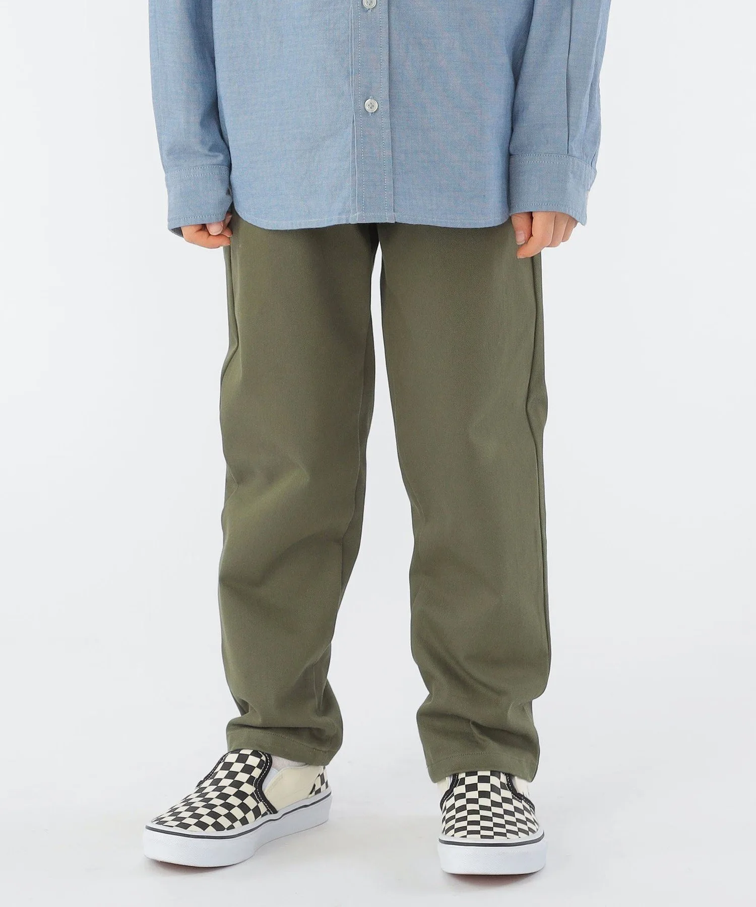 Детские брюки-комбинезон: 100–130 см / Wonder Shape Pants SHIPS KIDS, Olive