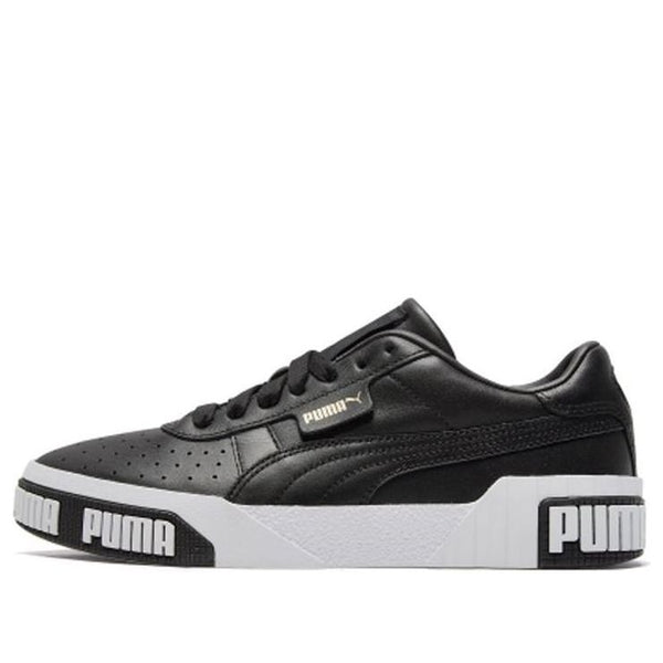 Кроссовки cali bold 'black metallic gold' Puma, черный