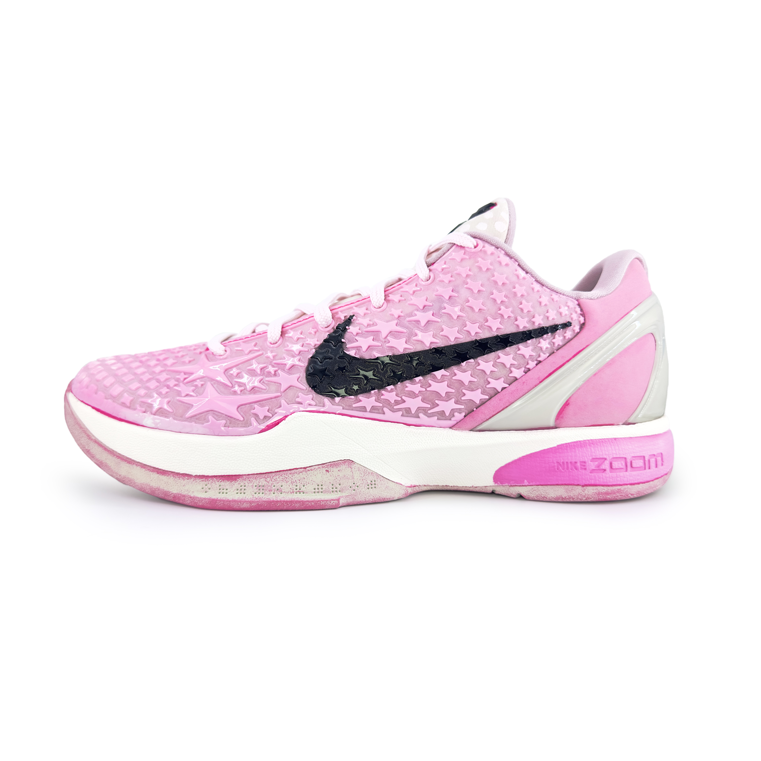

Nike Баскетбольные кроссовки Zoom Kobe 6 'All Star 2.0' All Star с амортизацией, износостойкие, низкие, мужские, розовые