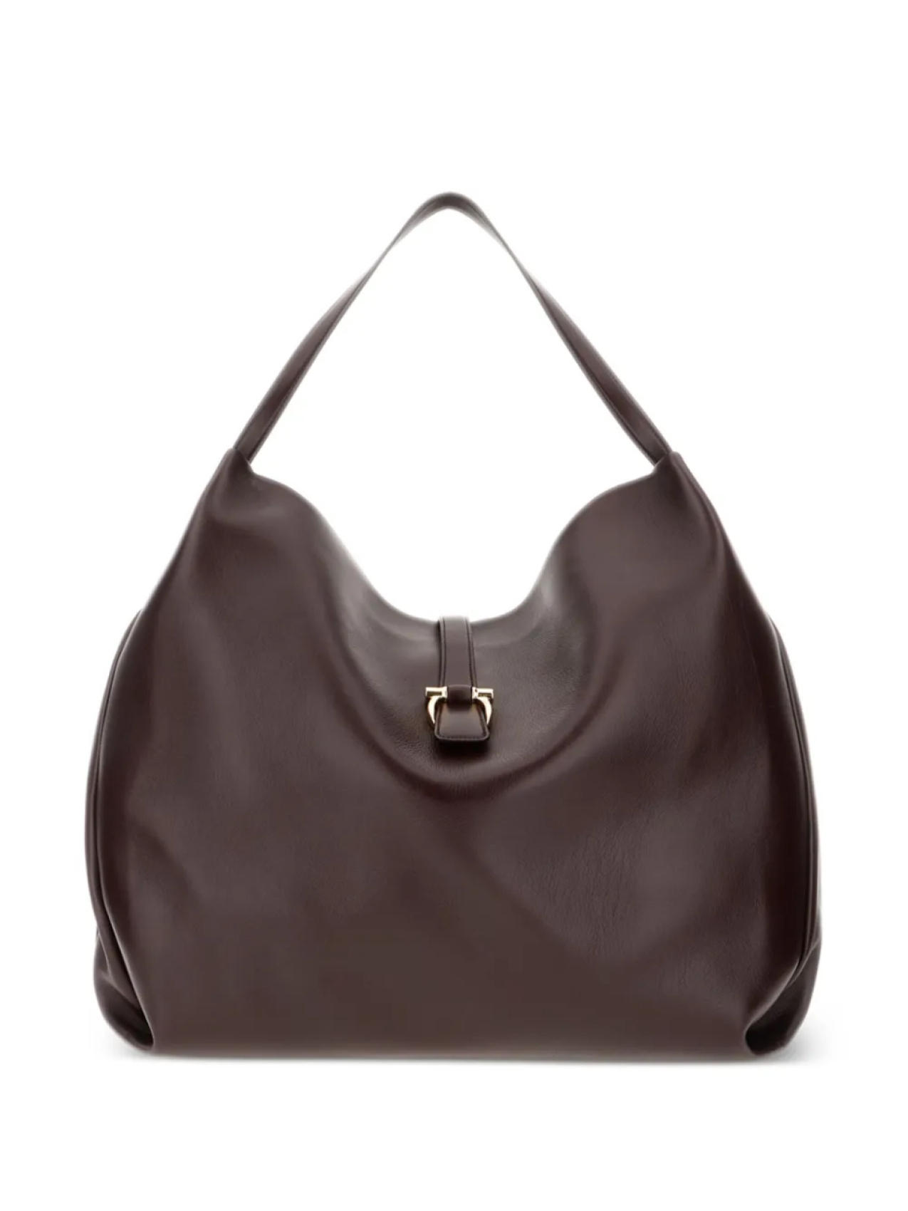 

Ferragamo кожаная сумка-тоут, красный