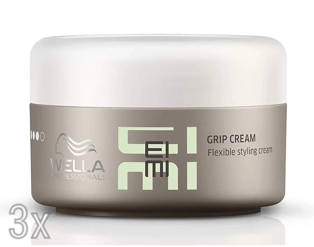 Крем-воск для укладки «Grip Cream Wax» от Wella (3 x 75 мл) Wella Eimi