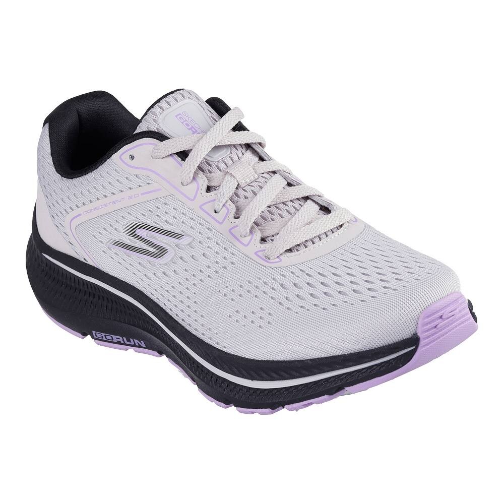 

Женские кроссовки Skechers GO RUN Consistent 2.0, цвет Light Gray Black