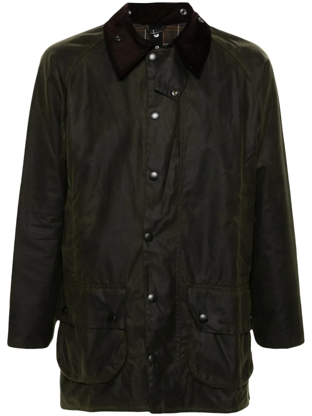 

Куртка Beaufort на кнопках Barbour, зеленый