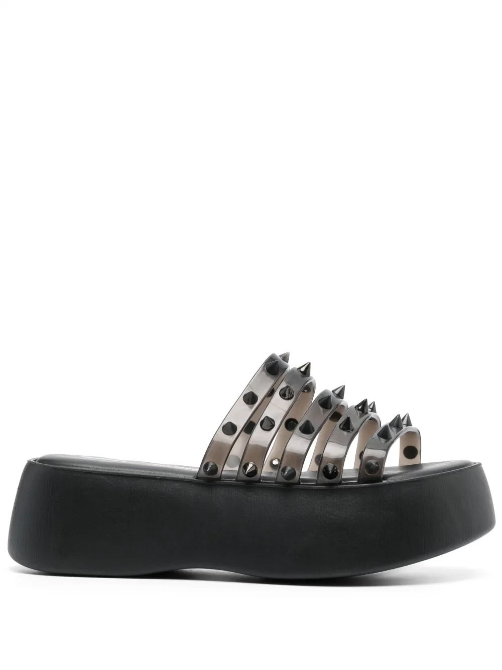 Босоножки Punk Love Becky 60 из коллаборации с Melissa Jean Paul Gaultier, черный