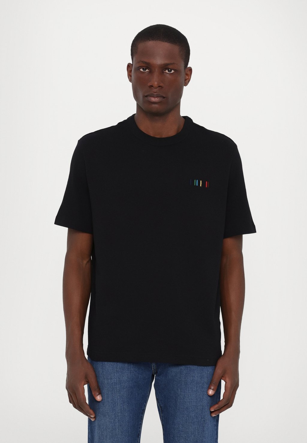 

Базовая футболка STRIPE PS Paul Smith, черный