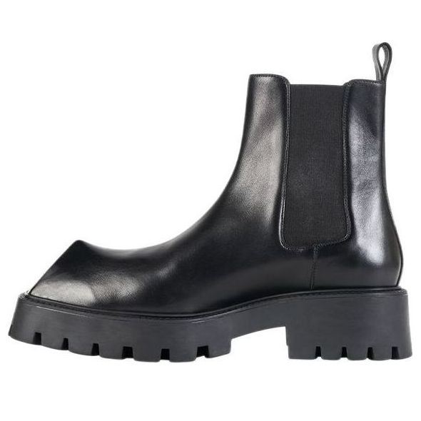 

Кроссовки rhino 20mm boots 'black smooth calfskin' Balenciaga, черный