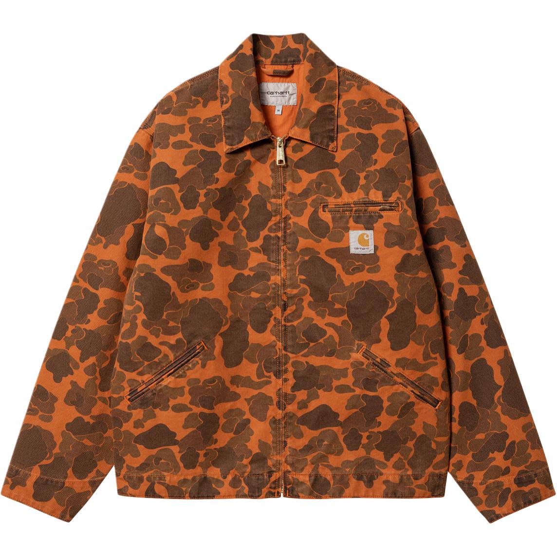 

Carhartt WIP Детройтская куртка с камуфляжным принтом "Утка", Ginger Yellow