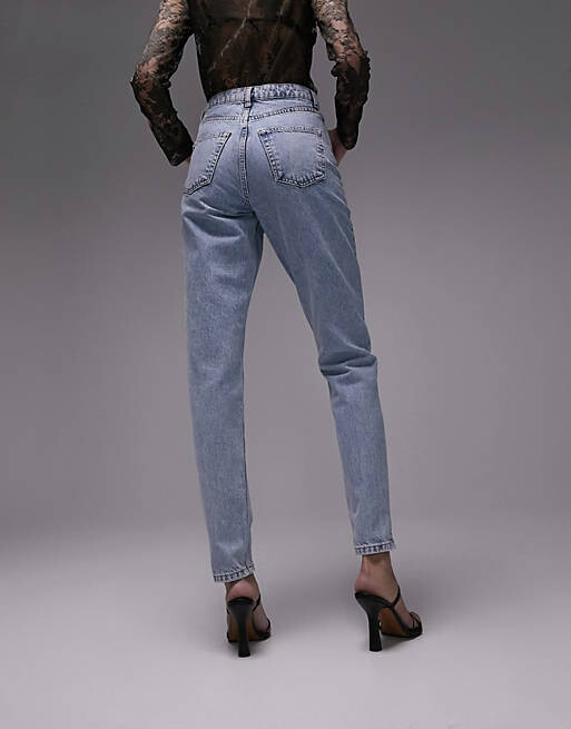 

Белые джинсы Topshop Tall Mom