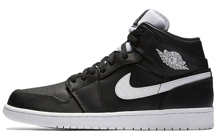 

Кроссовки Jordan 1 Retro Mid Black White