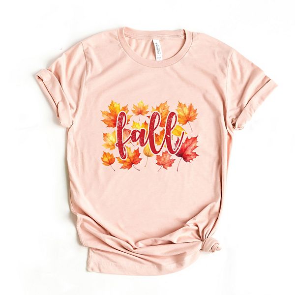 

Футболка с принтом Fall Leaves Watercolor Simply Sage Market, Blush, Зеленый, Футболка с принтом Fall Leaves Watercolor Simply Sage Market, Blush