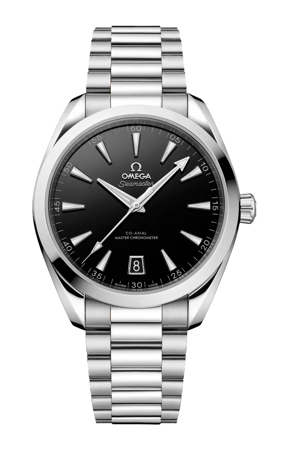 SEAMASTER AQUA TERRA 150M 41 ММ, СТАЛЬ НА СТАЛИ - 220.10.41.21.01.002 OMEGA, черный