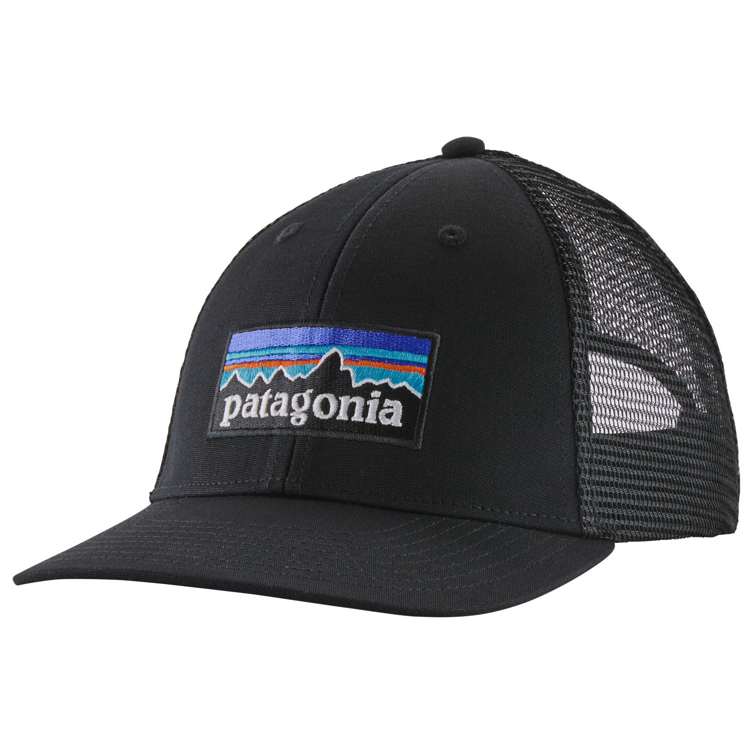 

Кепка Patagonia P-6 Logo Lopro Trucker Hat, черный