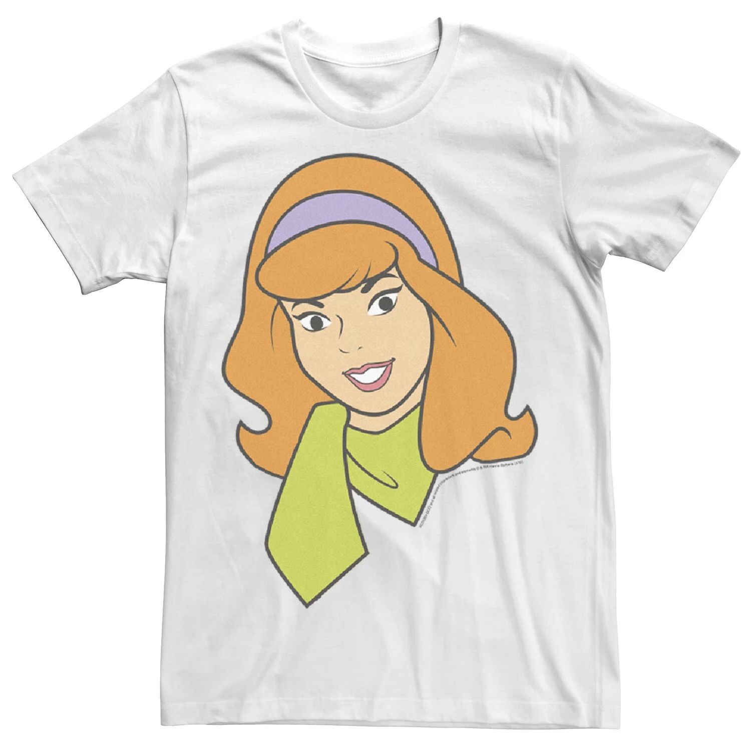 

Мужская футболка с большим портретом Scooby Doo Daphne Licensed Character