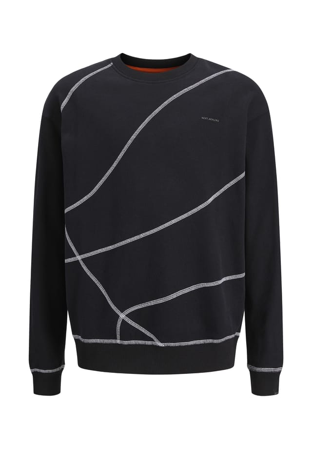 

Пуловер conxtgen свитшот Jack & Jones, черный