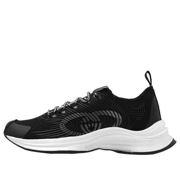 

Кроссовки run sneaker 'rhyton logo monogram' Gucci, черный