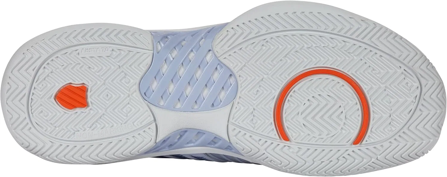 Кроссовки для тенниса K-Swiss, цвет Arctic Infinity Scrlt Ibis — фото 4