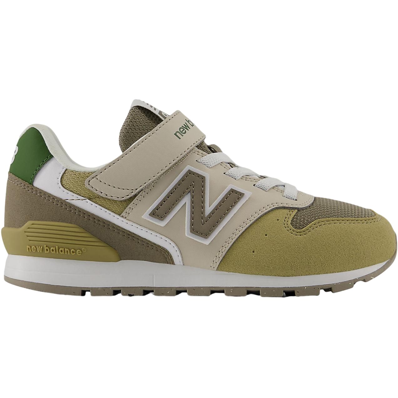 New Balance NB 996 дышащие поддерживающие низкие детские повседневные кроссовки khaki/brown kids' — фото 3
