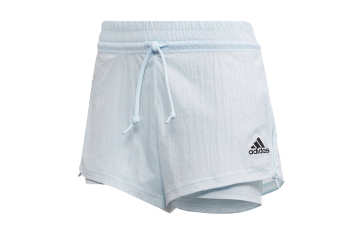

Повседневные шорты женские синие Adidas