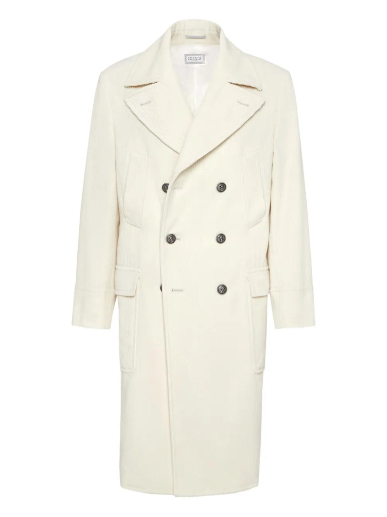 

Brunello Cucinelli кашемировое пальто, нейтральный