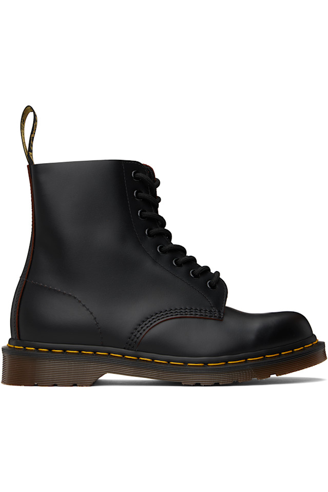 

1460 винтажные ботинки made in england Dr. Martens, черный