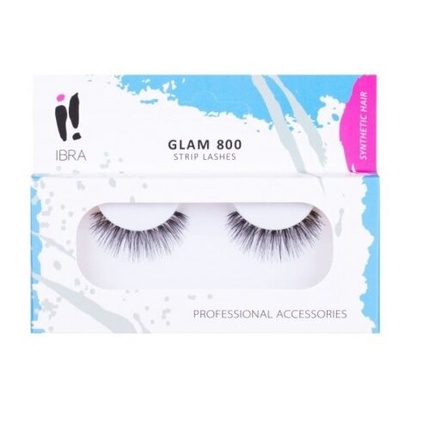 

Искусственные ресницы Glam 800 Black Ibra
