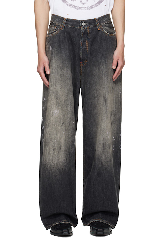 

Acne Studios Серые джинсы свободного кроя 2023 года