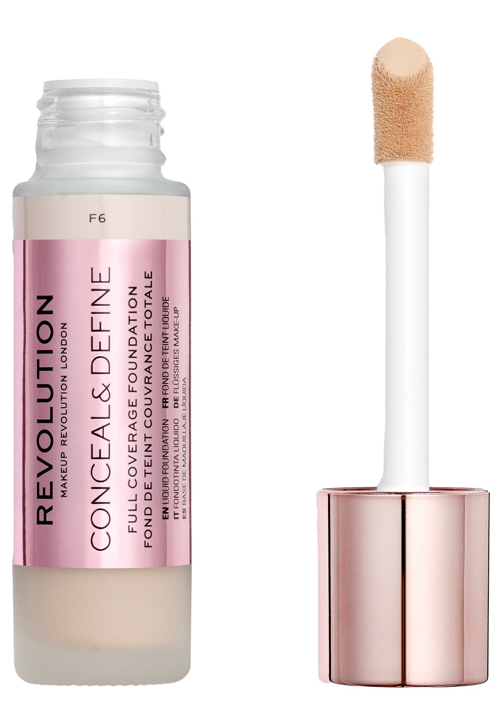 

Тональный крем Conceal & Define Foundation Makeup Revolution, цвет f6