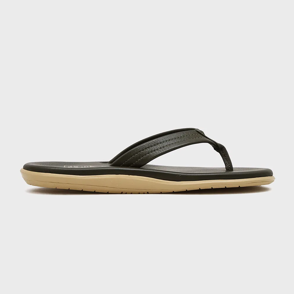 Унисекс шлёпанцы Classic Leather Y зелёные от Island Slipper — фото 4