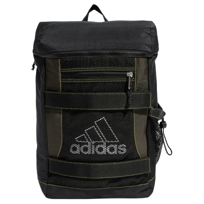 

Рюкзак из полиэстера унисекс черный/темно-оливковый Adidas