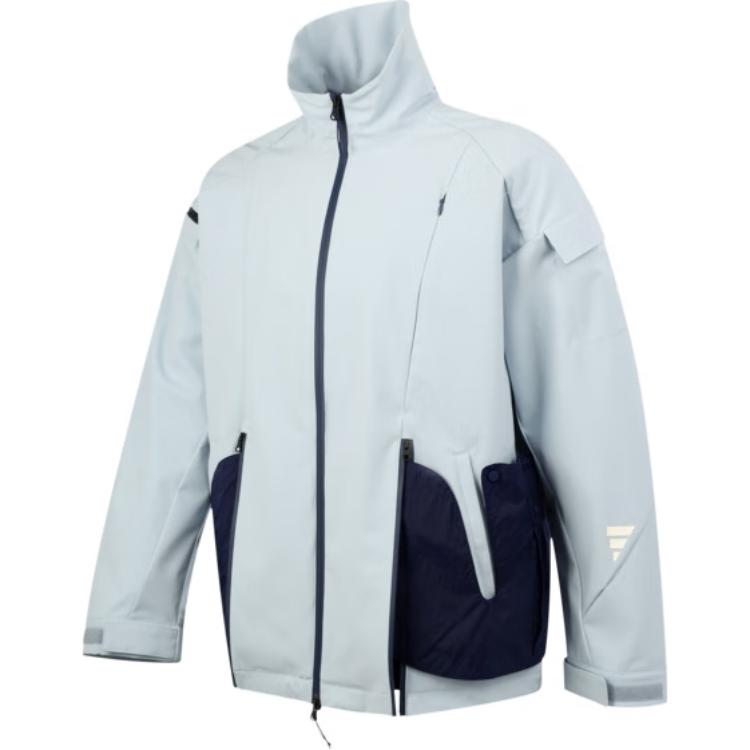 

Adidas Куртка унисекс серо-голубая, Gray Blue